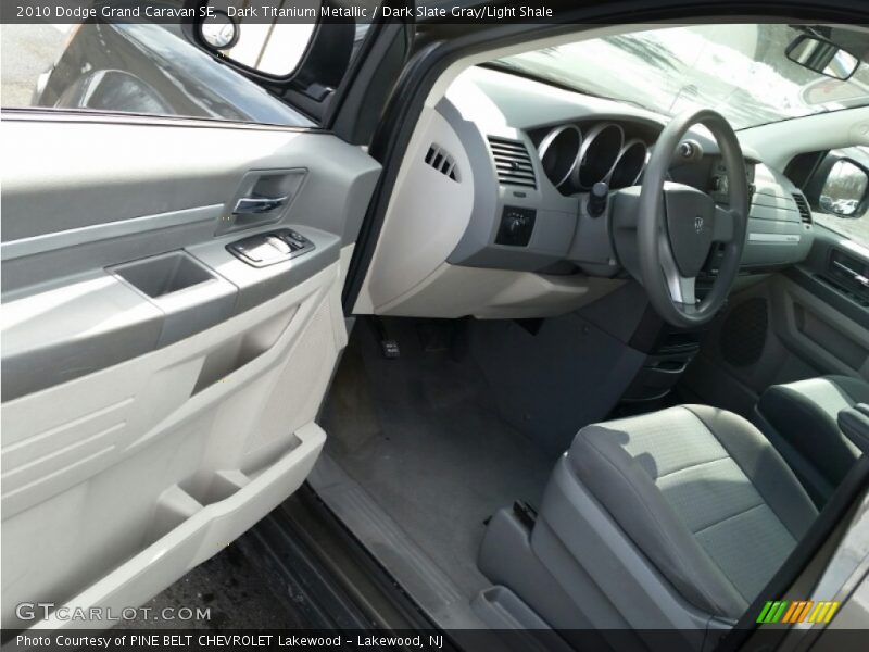 Dark Titanium Metallic / Dark Slate Gray/Light Shale 2010 Dodge Grand Caravan SE