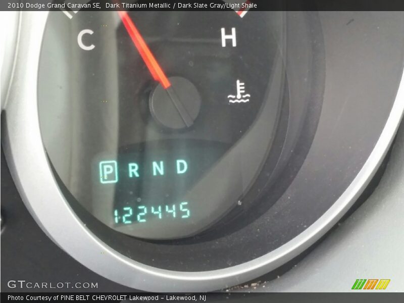 Dark Titanium Metallic / Dark Slate Gray/Light Shale 2010 Dodge Grand Caravan SE