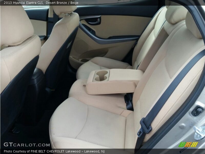 Desert Bronze / Beige 2013 Hyundai Elantra GLS