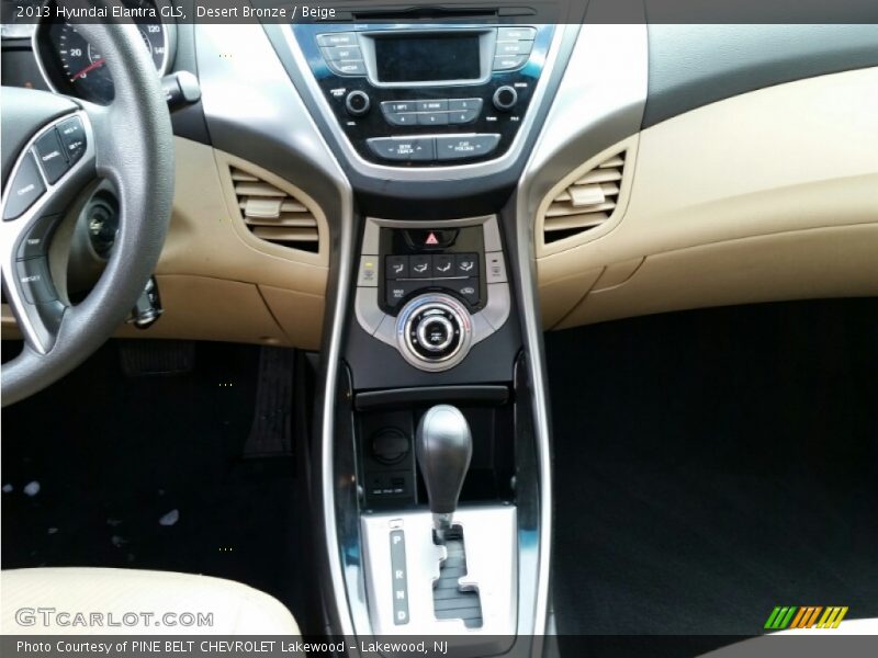 Desert Bronze / Beige 2013 Hyundai Elantra GLS