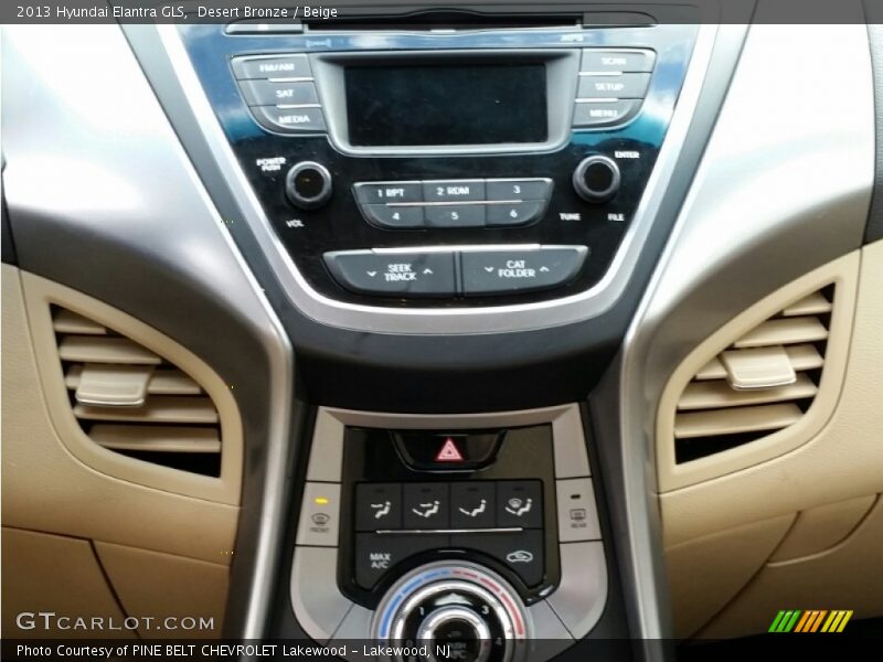 Desert Bronze / Beige 2013 Hyundai Elantra GLS