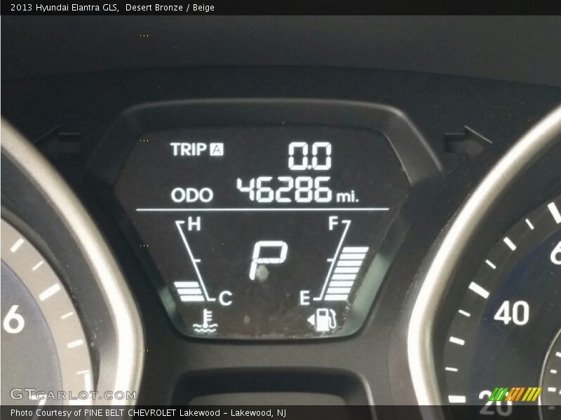 Desert Bronze / Beige 2013 Hyundai Elantra GLS