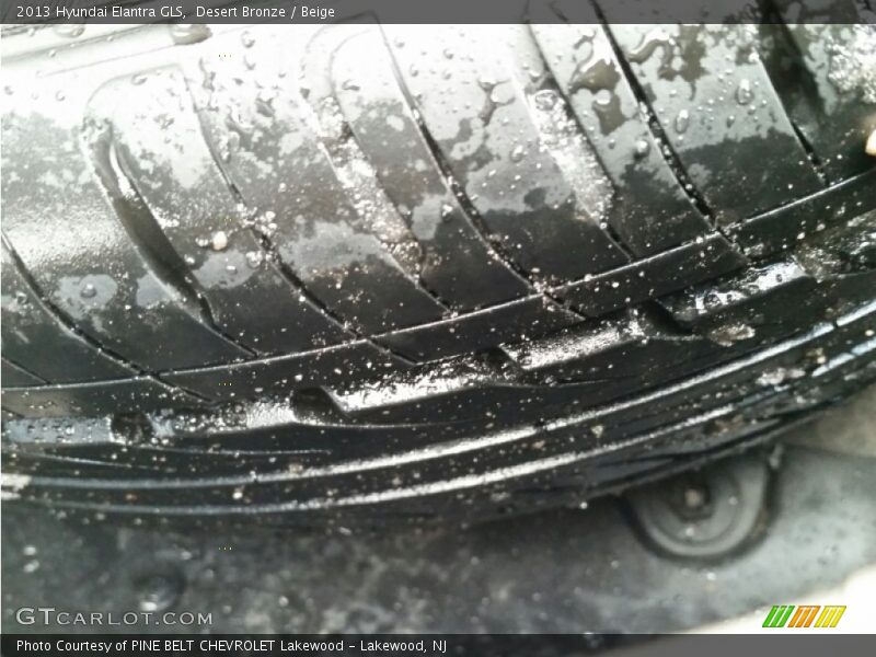 Desert Bronze / Beige 2013 Hyundai Elantra GLS