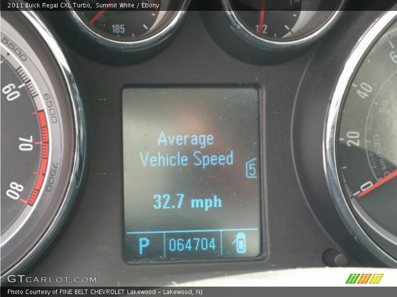 Summit White / Ebony 2011 Buick Regal CXL Turbo