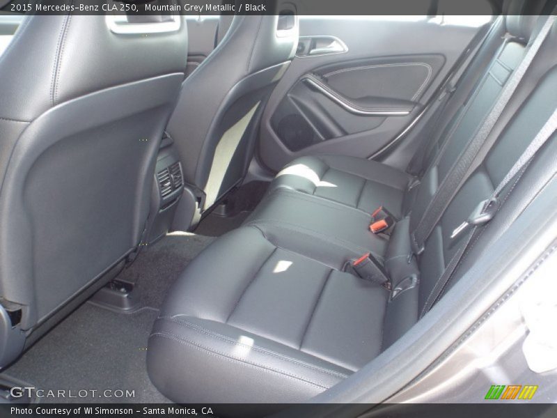 Mountain Grey Metallic / Black 2015 Mercedes-Benz CLA 250
