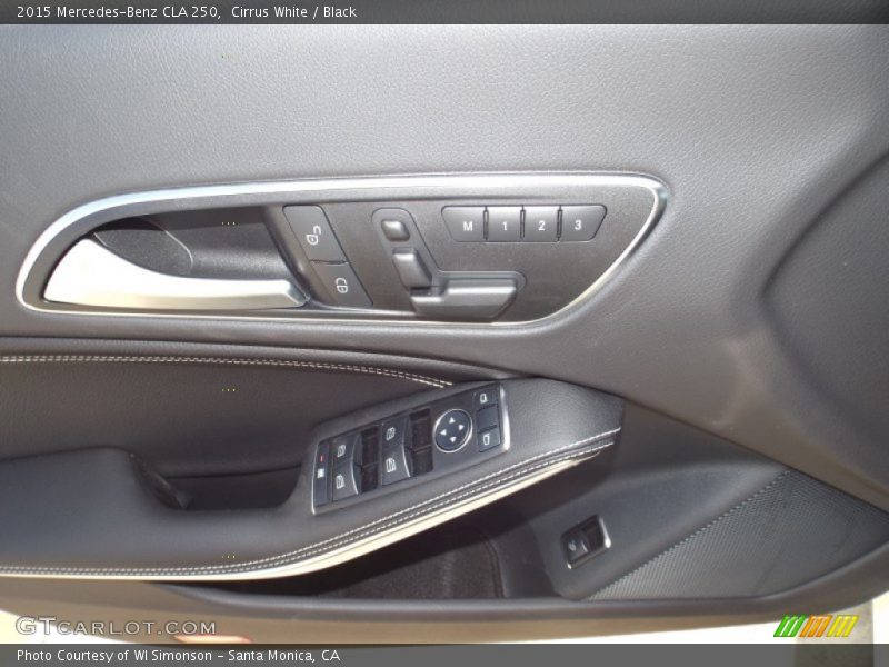Cirrus White / Black 2015 Mercedes-Benz CLA 250