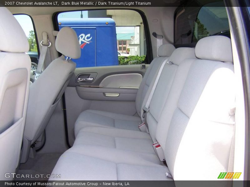 Dark Blue Metallic / Dark Titanium/Light Titanium 2007 Chevrolet Avalanche LT
