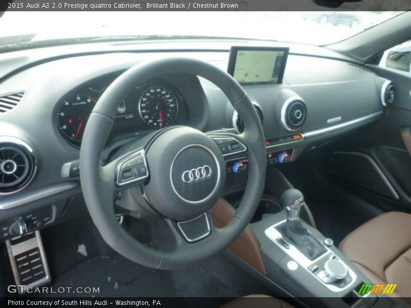 Dashboard of 2015 A3 2.0 Prestige quattro Cabriolet