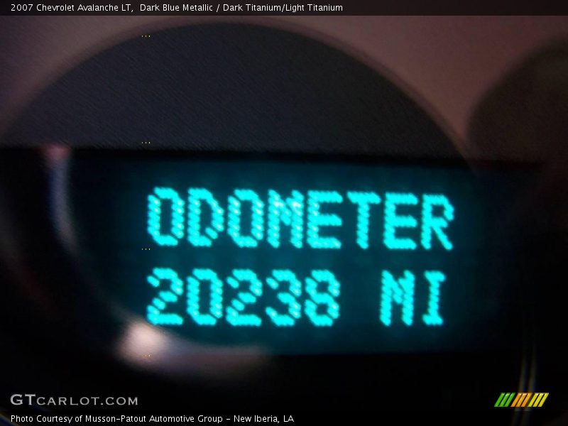 Dark Blue Metallic / Dark Titanium/Light Titanium 2007 Chevrolet Avalanche LT