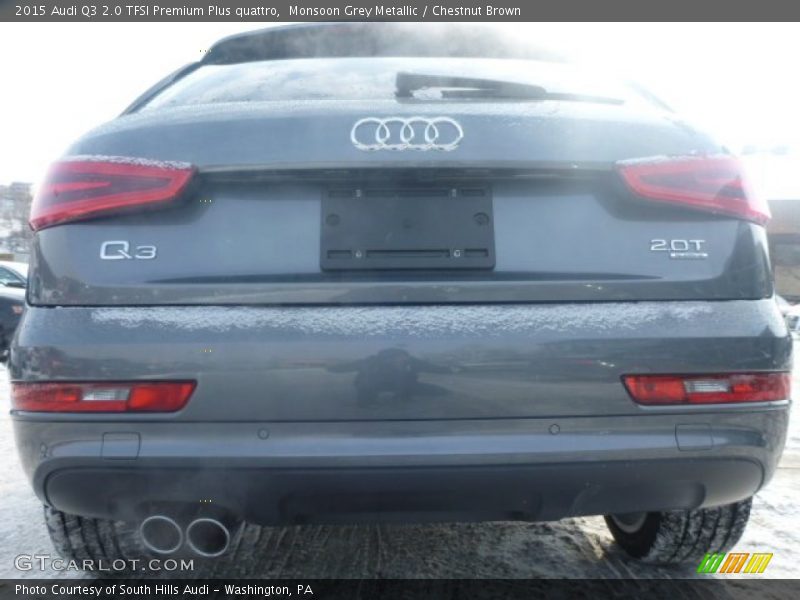 Monsoon Grey Metallic / Chestnut Brown 2015 Audi Q3 2.0 TFSI Premium Plus quattro