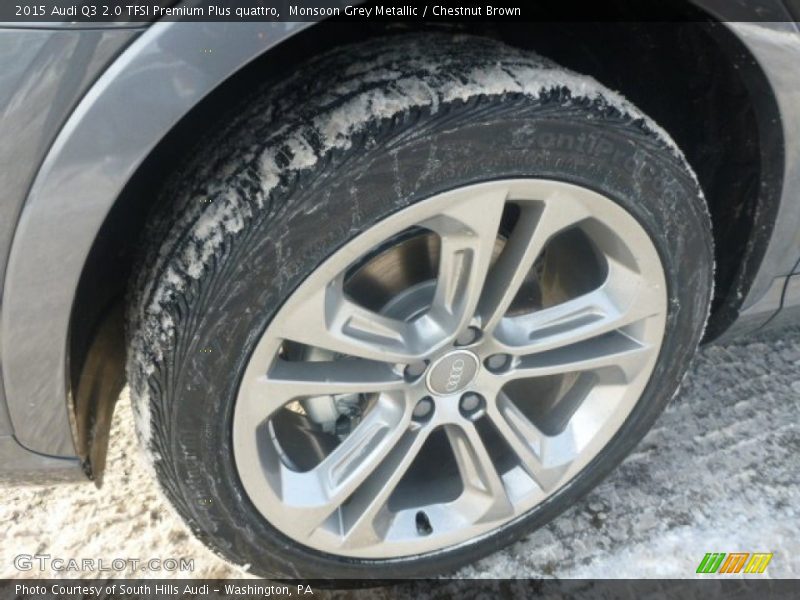 Monsoon Grey Metallic / Chestnut Brown 2015 Audi Q3 2.0 TFSI Premium Plus quattro