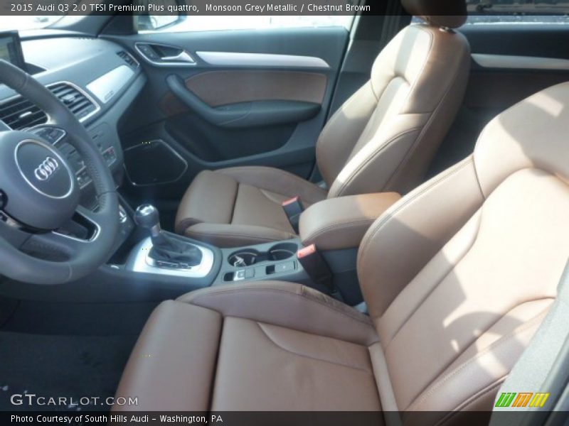  2015 Q3 2.0 TFSI Premium Plus quattro Chestnut Brown Interior