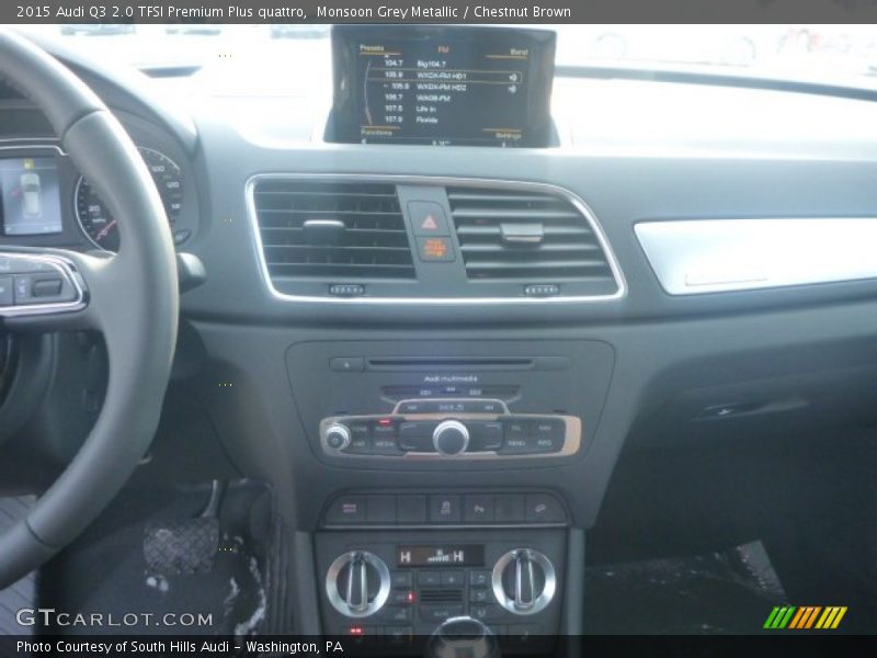 Monsoon Grey Metallic / Chestnut Brown 2015 Audi Q3 2.0 TFSI Premium Plus quattro