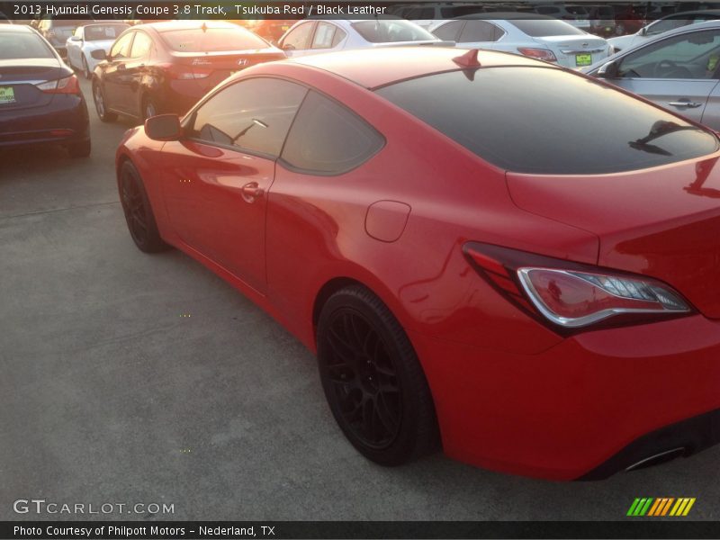 Tsukuba Red / Black Leather 2013 Hyundai Genesis Coupe 3.8 Track