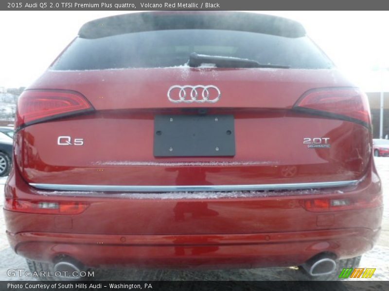 Volcano Red Metallic / Black 2015 Audi Q5 2.0 TFSI Premium Plus quattro
