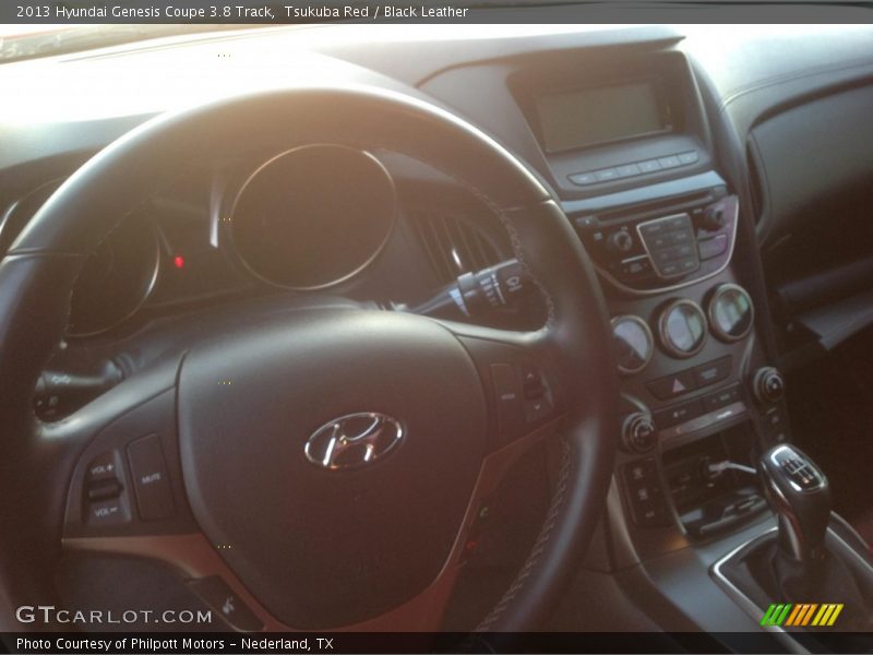 Tsukuba Red / Black Leather 2013 Hyundai Genesis Coupe 3.8 Track