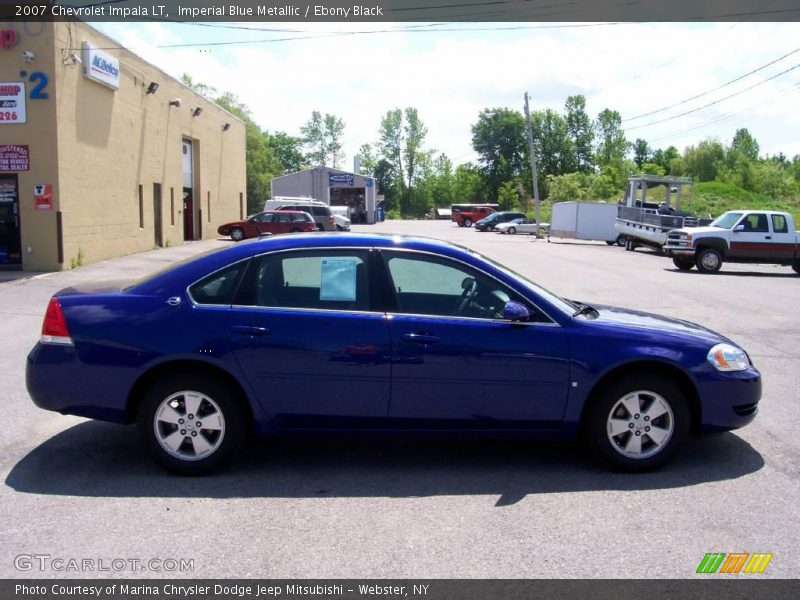 Imperial Blue Metallic / Ebony Black 2007 Chevrolet Impala LT