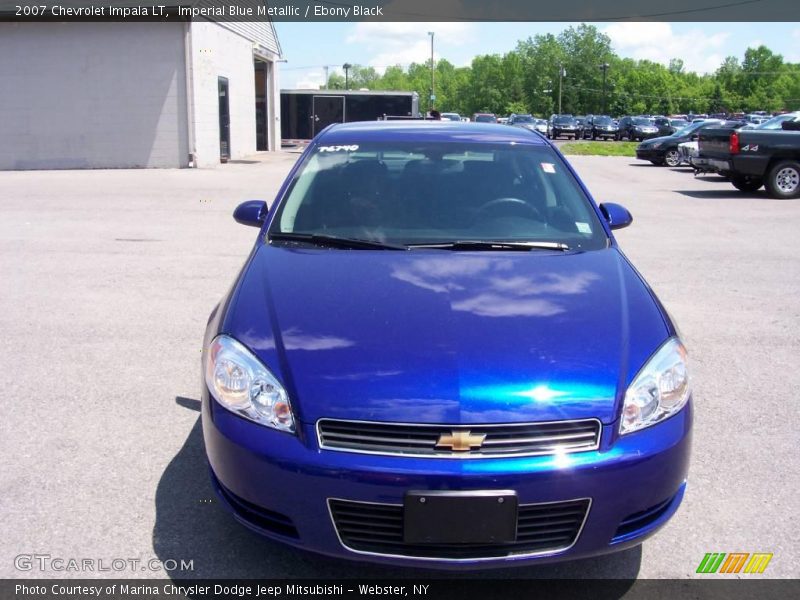Imperial Blue Metallic / Ebony Black 2007 Chevrolet Impala LT