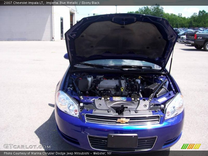 Imperial Blue Metallic / Ebony Black 2007 Chevrolet Impala LT
