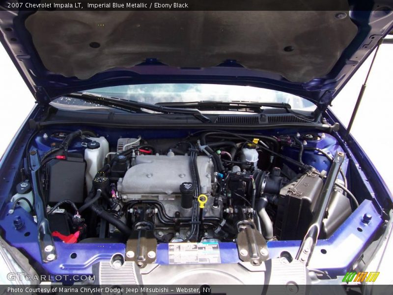 Imperial Blue Metallic / Ebony Black 2007 Chevrolet Impala LT