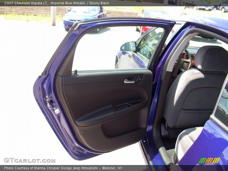 Imperial Blue Metallic / Ebony Black 2007 Chevrolet Impala LT