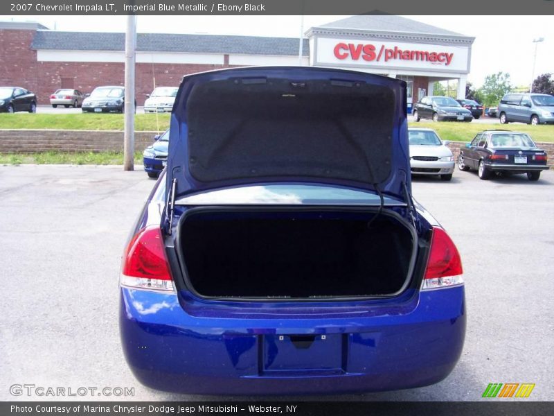 Imperial Blue Metallic / Ebony Black 2007 Chevrolet Impala LT