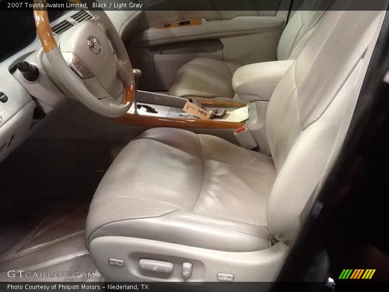 Black / Light Gray 2007 Toyota Avalon Limited