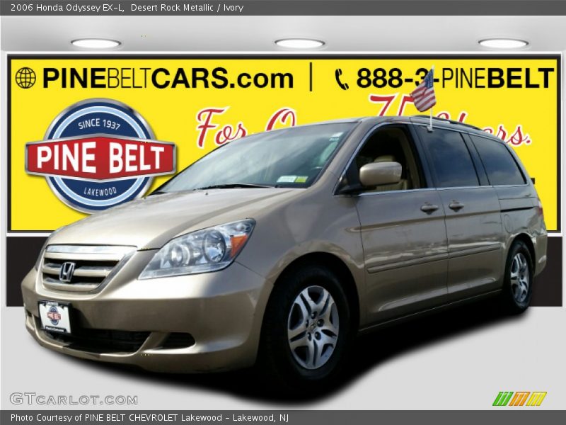 Desert Rock Metallic / Ivory 2006 Honda Odyssey EX-L