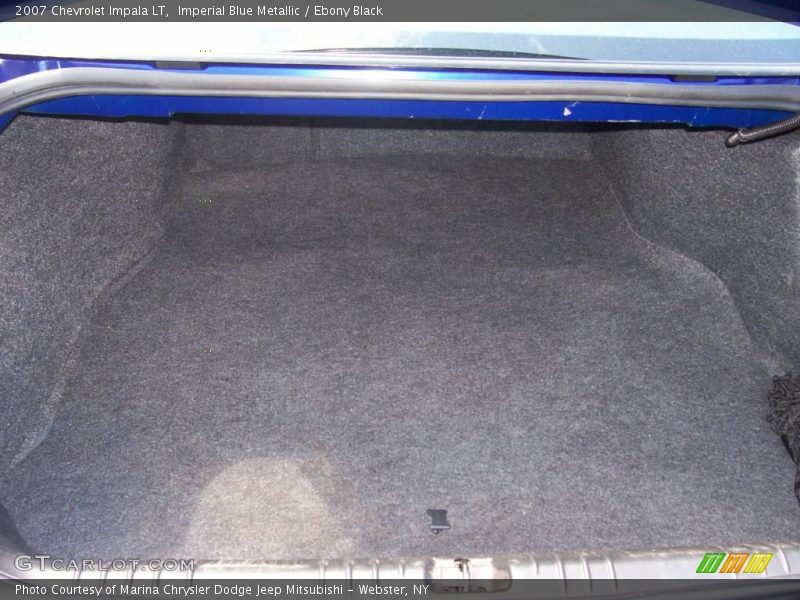 Imperial Blue Metallic / Ebony Black 2007 Chevrolet Impala LT
