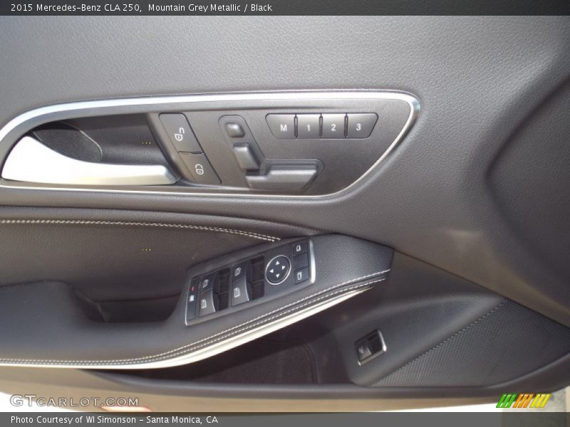 Mountain Grey Metallic / Black 2015 Mercedes-Benz CLA 250