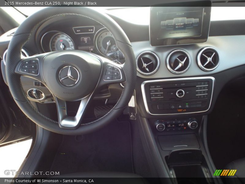 Night Black / Black 2015 Mercedes-Benz CLA 250
