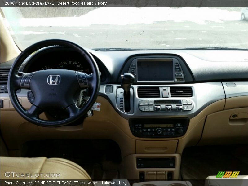 Desert Rock Metallic / Ivory 2006 Honda Odyssey EX-L