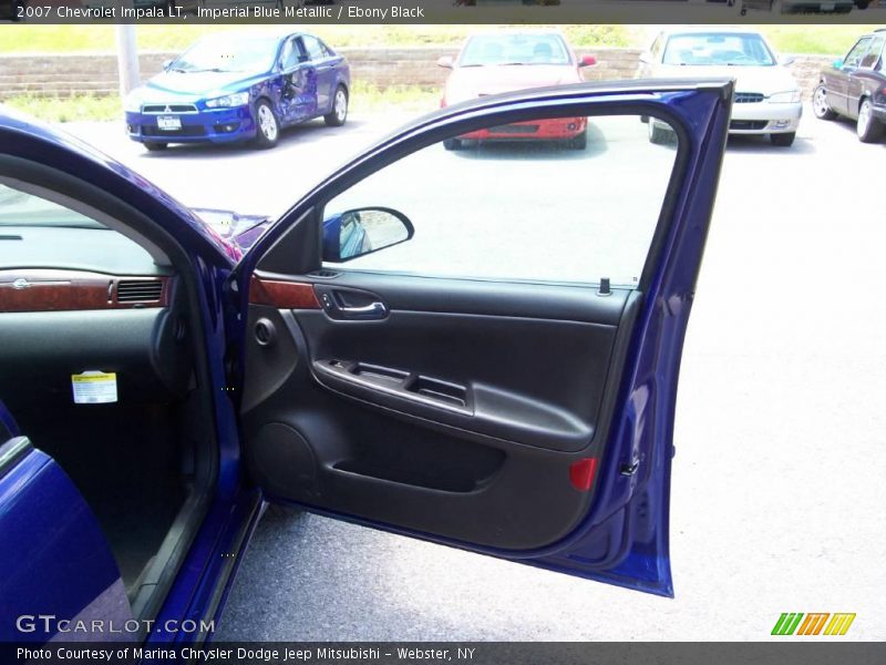 Imperial Blue Metallic / Ebony Black 2007 Chevrolet Impala LT