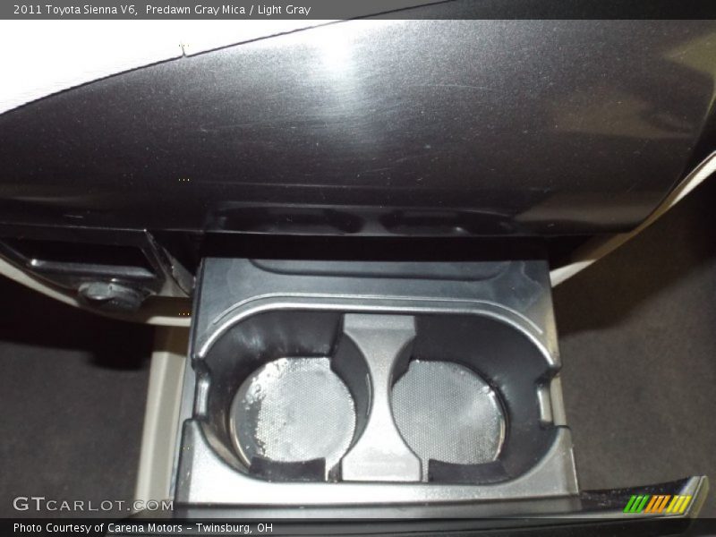 Predawn Gray Mica / Light Gray 2011 Toyota Sienna V6