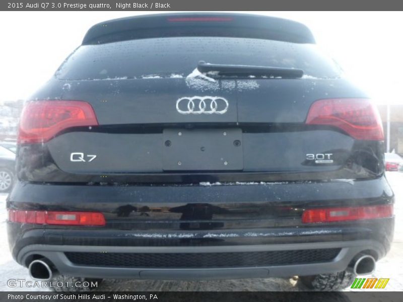 Night Black / Black 2015 Audi Q7 3.0 Prestige quattro