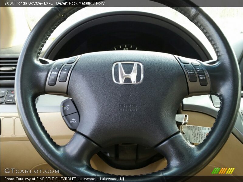 Desert Rock Metallic / Ivory 2006 Honda Odyssey EX-L