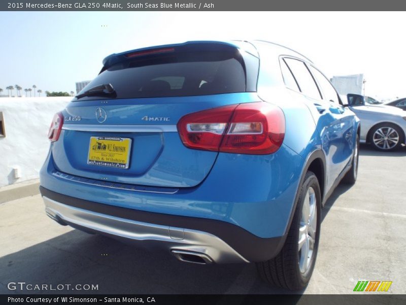South Seas Blue Metallic / Ash 2015 Mercedes-Benz GLA 250 4Matic