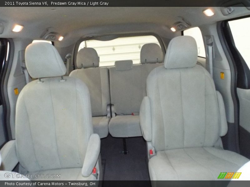 Predawn Gray Mica / Light Gray 2011 Toyota Sienna V6