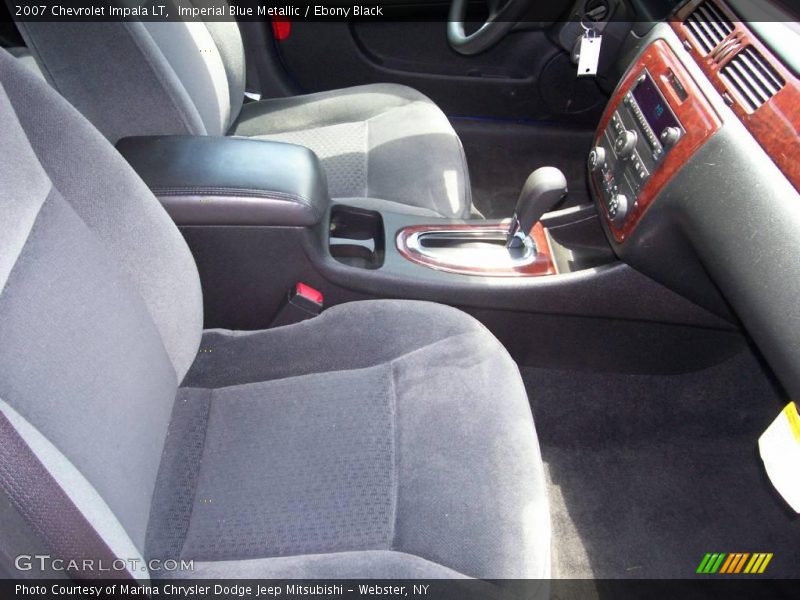 Imperial Blue Metallic / Ebony Black 2007 Chevrolet Impala LT