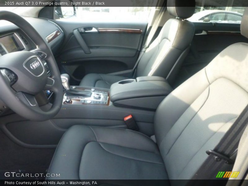 Night Black / Black 2015 Audi Q7 3.0 Prestige quattro