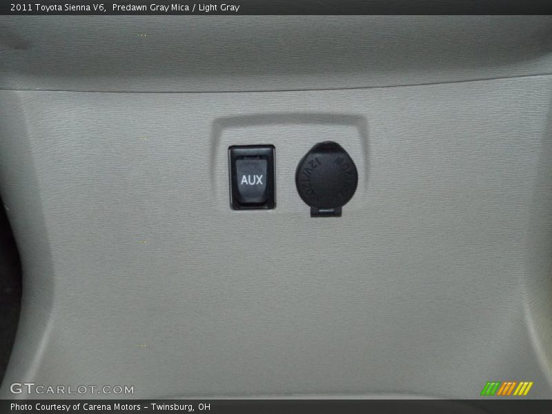 Predawn Gray Mica / Light Gray 2011 Toyota Sienna V6