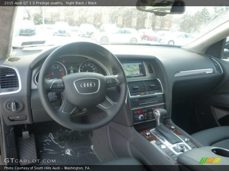 Night Black / Black 2015 Audi Q7 3.0 Prestige quattro