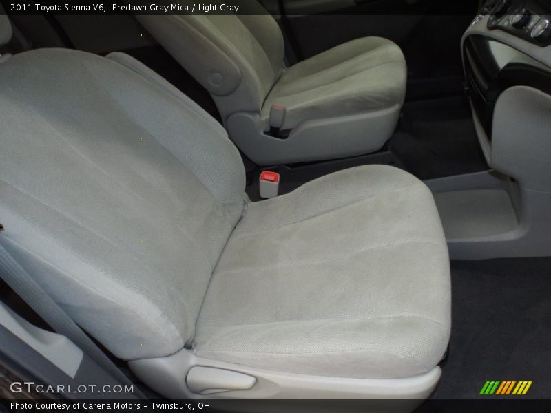Predawn Gray Mica / Light Gray 2011 Toyota Sienna V6