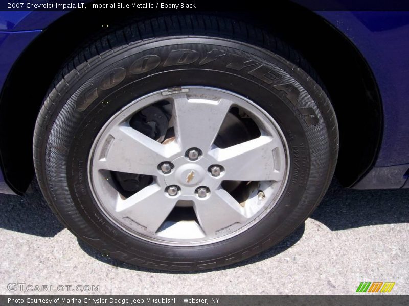 Imperial Blue Metallic / Ebony Black 2007 Chevrolet Impala LT