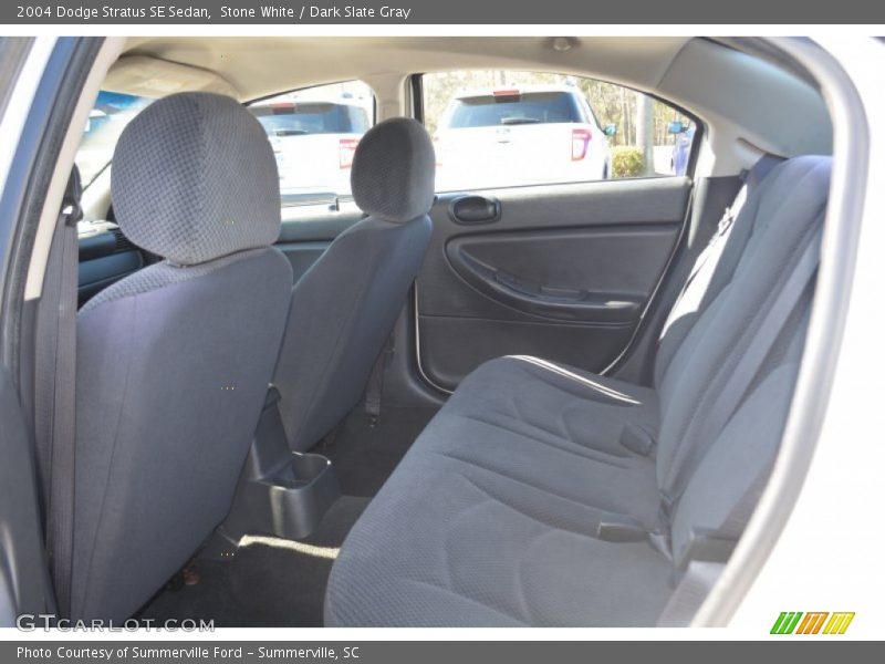 Stone White / Dark Slate Gray 2004 Dodge Stratus SE Sedan