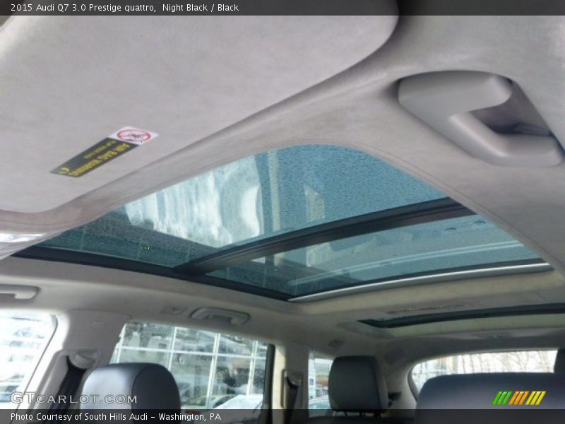 Night Black / Black 2015 Audi Q7 3.0 Prestige quattro