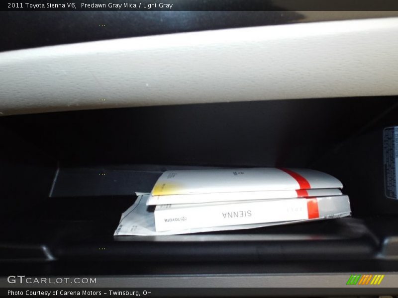 Predawn Gray Mica / Light Gray 2011 Toyota Sienna V6