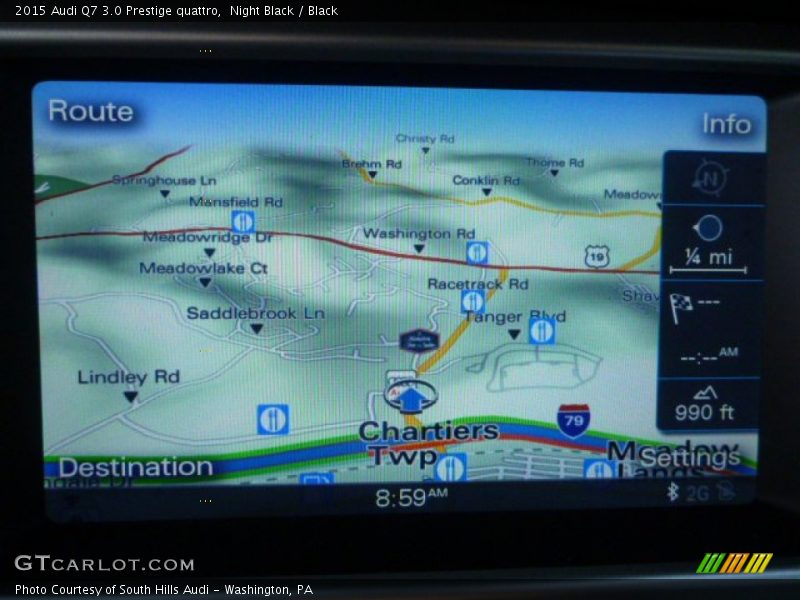 Night Black / Black 2015 Audi Q7 3.0 Prestige quattro