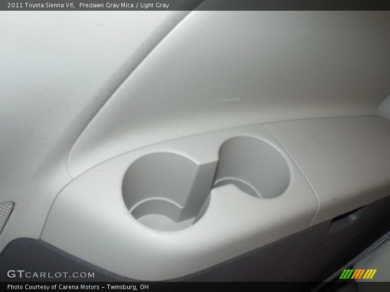 Predawn Gray Mica / Light Gray 2011 Toyota Sienna V6