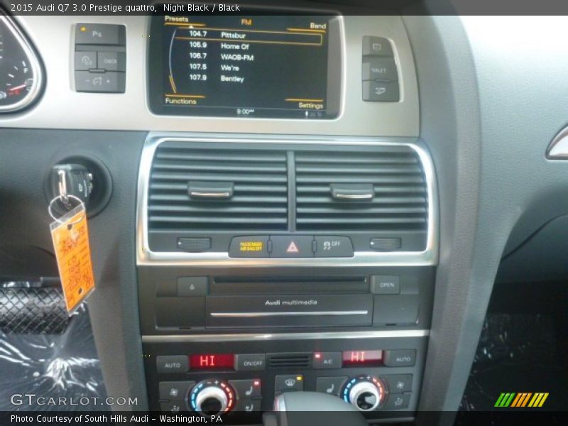Night Black / Black 2015 Audi Q7 3.0 Prestige quattro